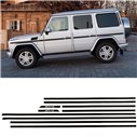 AMG Zierleisten Einsätze schwarz glänzend für Mercedes-Benz G-Klasse W463 10er Set-Dekorative und funktionelle Accessoires