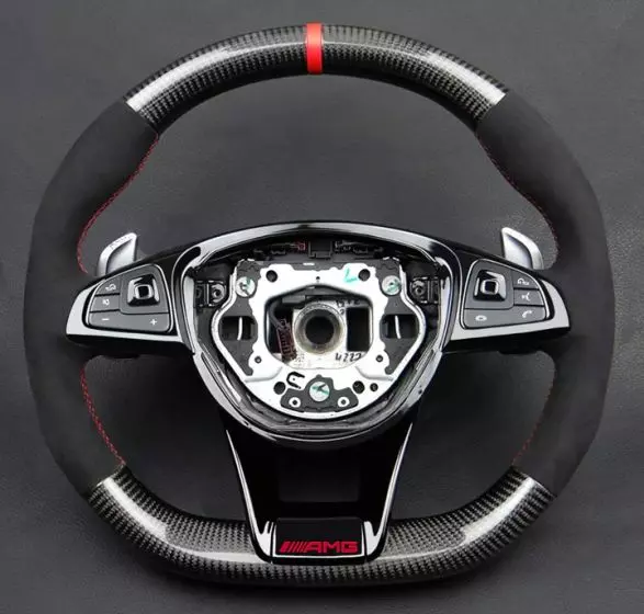 AutoTecknic Carbon-Lenkrad-Zierleiste - Mercedes Benz W205 (verschiedene  Fahrzeuge) - online kaufen bei CFD