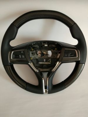 Maserati Ghibli Levante Quattroporte Steering Wheel Carbon Echtleder