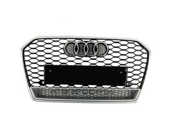 Audi A6 C7 2014-2018 Kühlergrill Grill in RS6 Chrome Quattro Style 