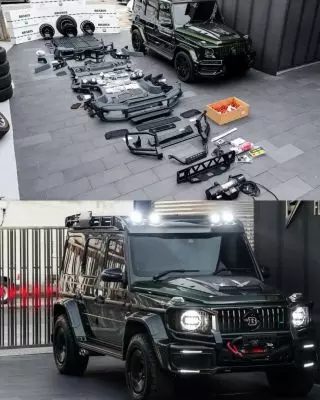 Brabus adventure tuning package for Mercedes-Benz W463A