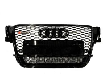 Audi A5 8T 2007-2012 Grill Wabengrill Frontgrill in RS5 Black Quattro Optik