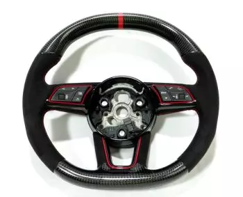 Audi RS4 RS5 RS3 S3 S4 S5 A5 A4 Steering Wheel Carbon Alcantara