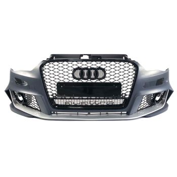 Audi A3 2012-2015 Stossstange mit Grill in RS3 Black Quattro Style 