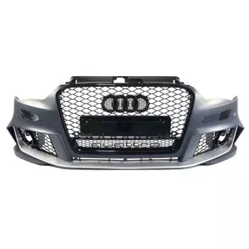 Audi A3 2012-2015 Stossstange mit Grill in RS3 Black Quattro Style 