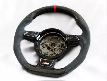Audi A6 S6 A7 S7 A8 S8 Steering Wheel Carbon Alcantara