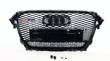 Audi A4 B8 2012-2015 Kühlergrill Grill in RS4 Black Quattro Style 