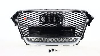 Audi A4 B8 2012-2015 Kühlergrill Grill in RS4 Chrome Quattro Style 