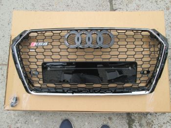 Audi A4 B9 2015-2019 Kühlergrill Grill in RS4 Chrome Quattro Style