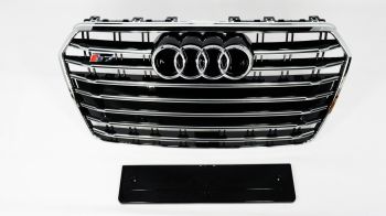 Audi A7 4G 2014-2017 Grill Kühlergrill Frontgrill in S7 Style chrome
