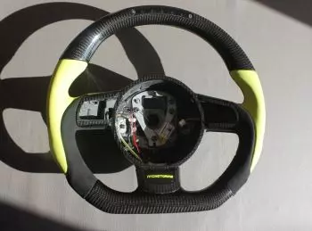 Audi R8 Steering Wheel Carbon Leather Alcantara