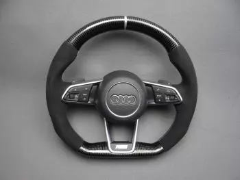 Audi TT R8 Steering Wheel Carbon Alcantara