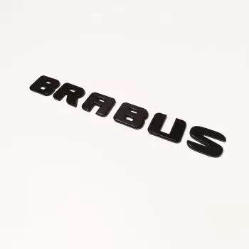 Brabus Schriftzug  Mercedes G Wagon W463 W463A schwarz Abzeichen Emblem