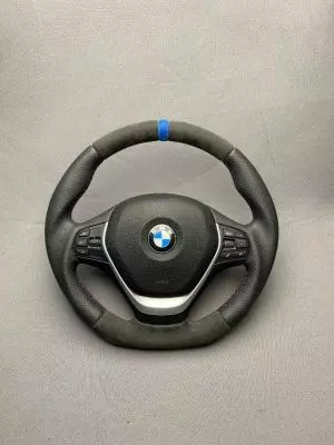 BMW F30 F22 F32 F33 X5 X6 OEM Steering Wheel Leather Alcantara