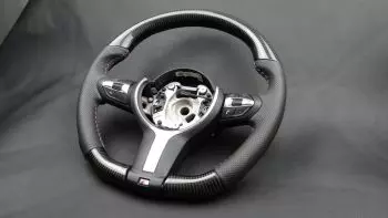 BMW F30 F35 F20 F15 F16  OEM Steering Wheel Carbon Leather