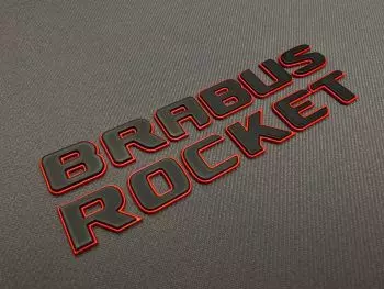 Brabus ROCKET EDITION Embleme Abzeichen für Mercedes-Benz G-Klasse W463A