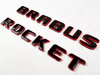 Brabus ROCKET EDITION Emblem Abzeichen für Mercedes-Benz