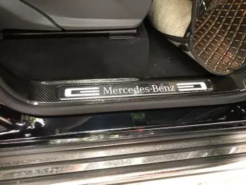  Carbon Einstiegsleisten für Mercedes-Benz W463A W464 G-Klasse 4-tlg