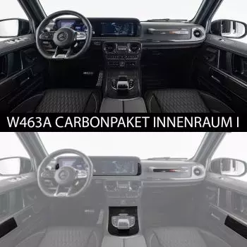 CARBONPAKET INNENRAUM I W463A G-Klasse  Brabus Interior Paket I