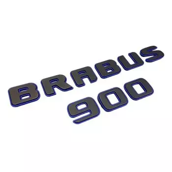 Metallic Brabus 900 ROCKET Edition Embleme Abzeichen Set für Mercedes-Benz G-Klasse W463A