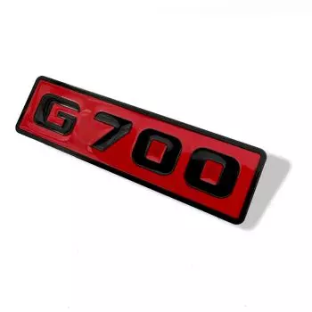 für Mercedes Brabus G S E C GT Metallic Grill G700 Abzeichen Embleme Set
