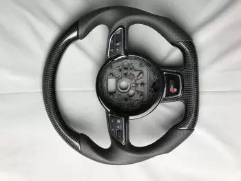 Audi A6 A7 A8 OEM Steering Wheel Carbon Leather