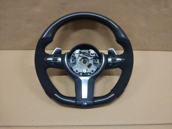 BMW F30 F31 F15 F16 OEM Steering Wheel Carbon Alcantara