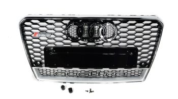 Audi A7 4G 2010-2015 Grill Kühlergrill Frontgrill in RS7 chrome Style 