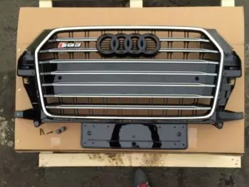  AUDI Q3 2014-2018 GRILL KÜHLERGRILL FRONTGRILL IN RSQ3 CHROME STYLE
