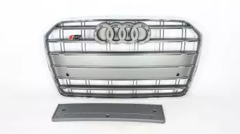 Audi A6 C7 2014-2018 Kühlergrill Grill in S6 Grey Style 