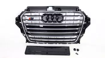 Audi A3 8V 2012-2015 Kühlergrill Grill in S3 Chrome Style 