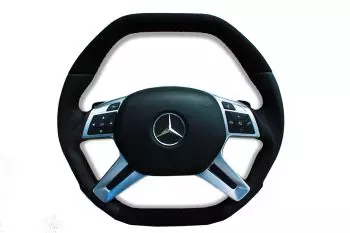 Mercedes-Benz E-Klasse G-Klasse GL ML W166 X166 W463 Lenkrad Leder Alcantara