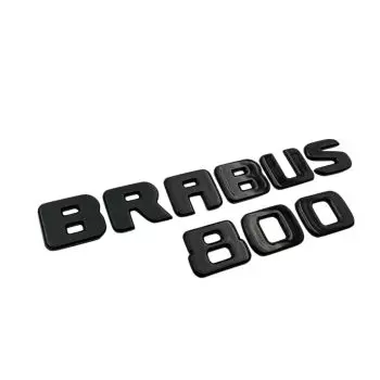 Metallic black Brabus 800 emblem logo badges für Mercedes-Benz W463 G-Class