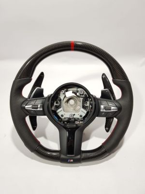 BMW F87 F80 F82 F83 F20 F30 F15 F16 Steering Wheel Carbon Leather