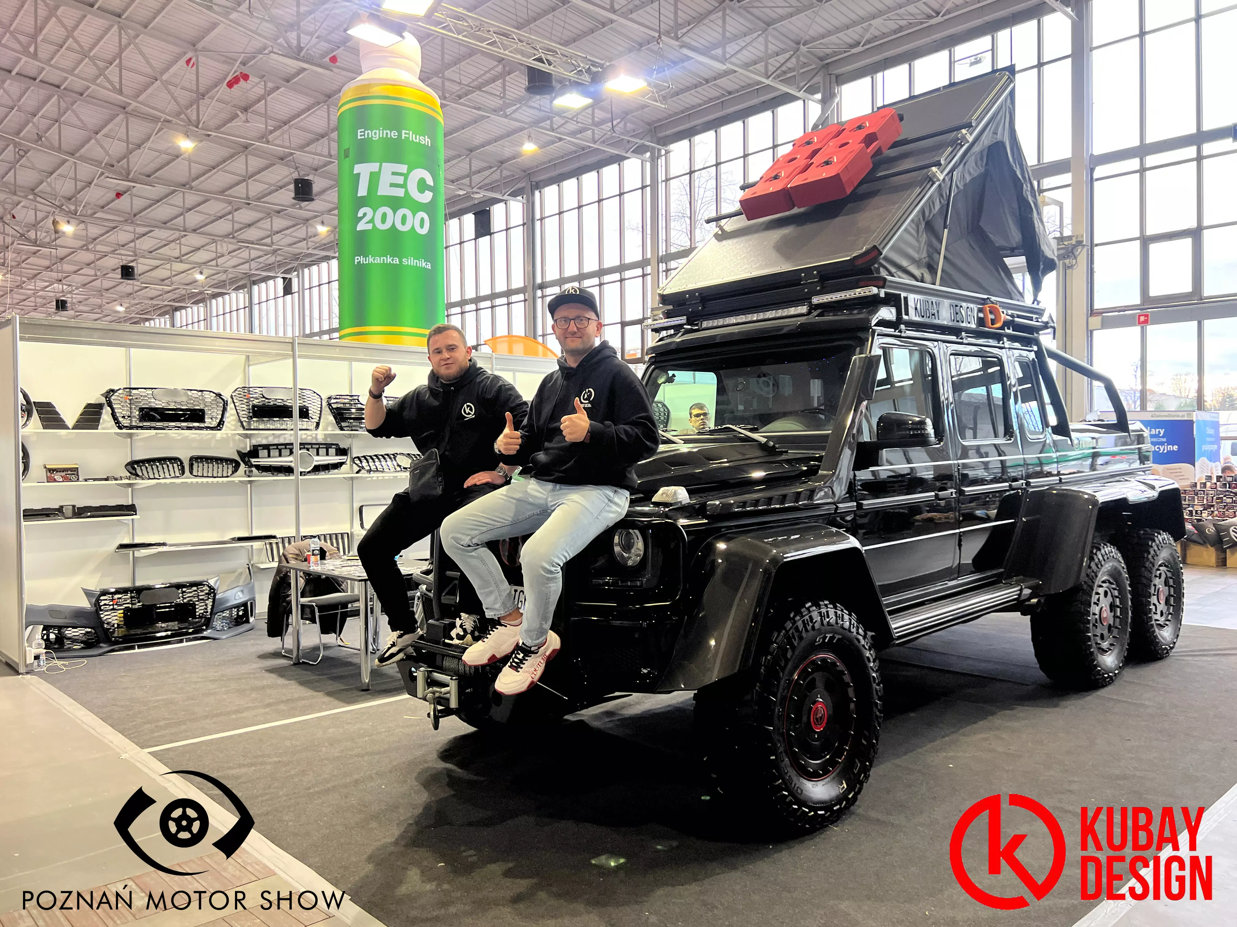 Kubay Design G55 6x6 Expedition auf Poznan Motor Show 2023